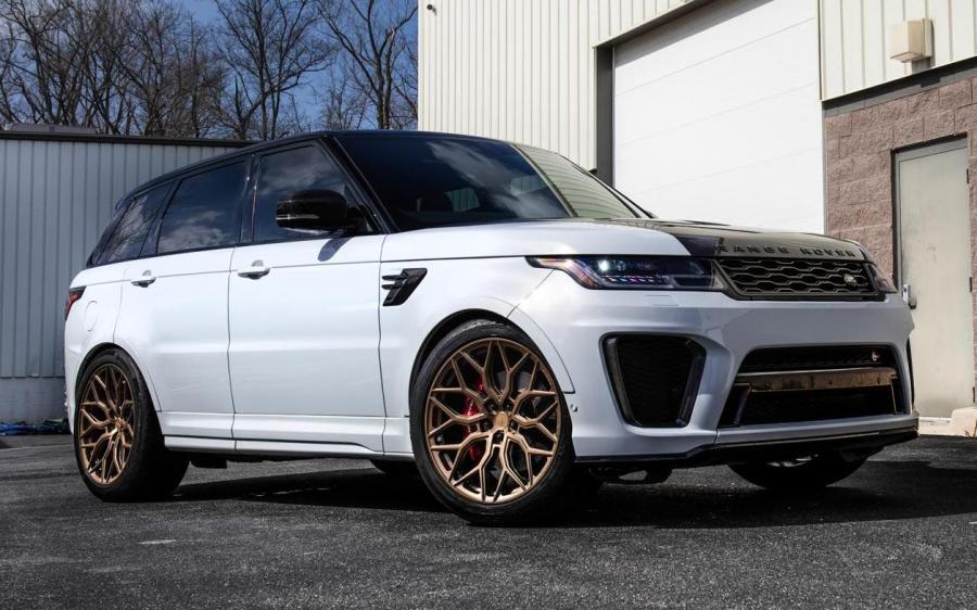Land Rover Range Rover Sport SVR by Designo Motoring on Vossen Wheels (HF-2) '2019